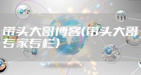 带头大哥博客（带头大哥专家专栏）