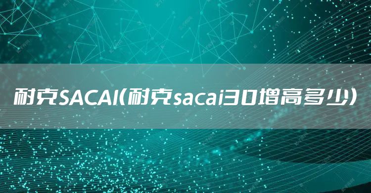 耐克SACAI（耐克sacai30增高多少）