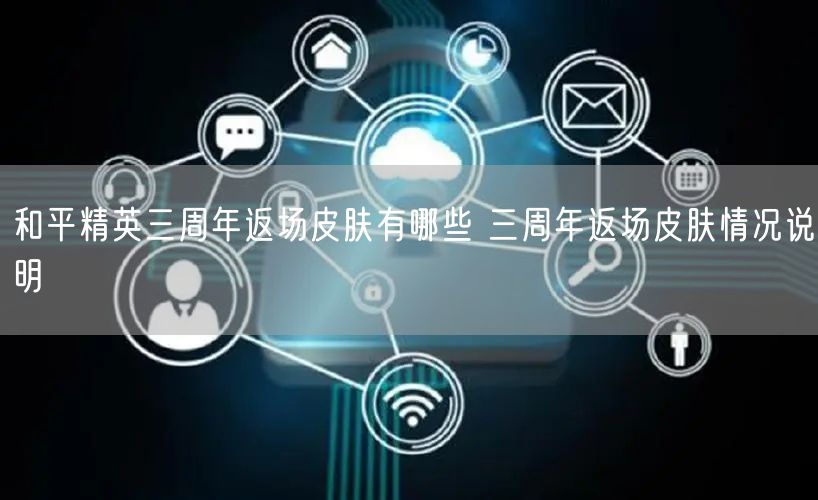 和平精英三周年返场皮肤有哪些 三周年返场皮肤情况说明