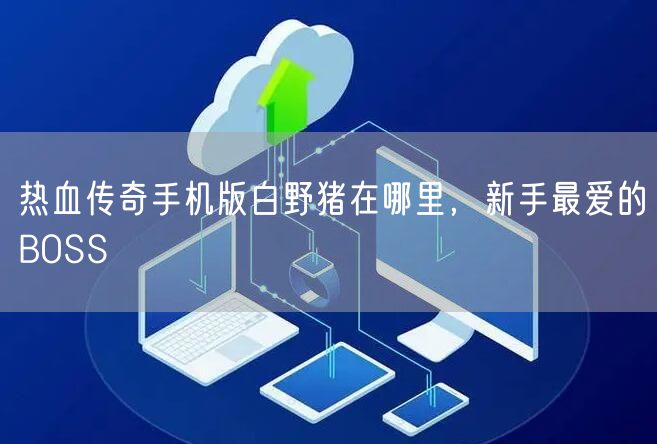热血传奇手机版白野猪在哪里，新手最爱的BOSS