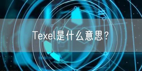 Texel是什么意思？