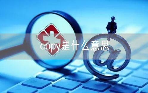 copy是什么意思
