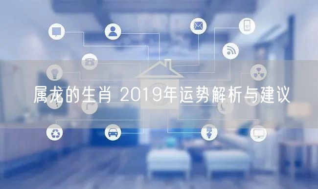 属龙的生肖 2019年运势解析与建议